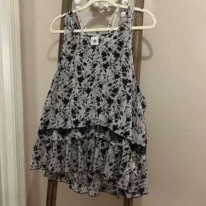 Cabi two piece tank with flounce peplum